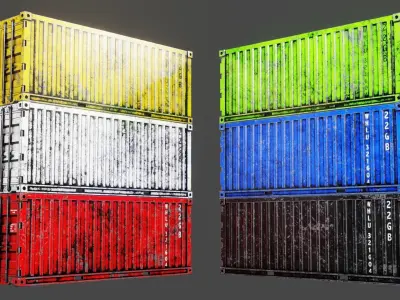 Dirt Container 3D model
