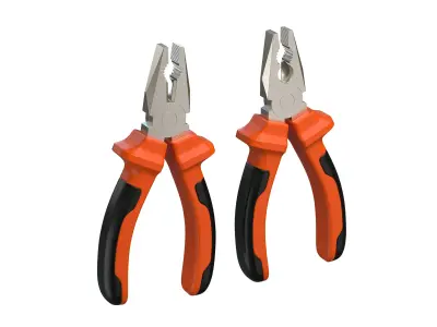 Pliers 3D model 4