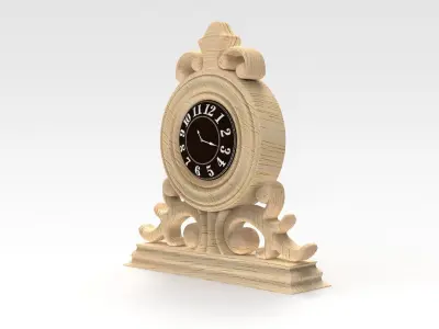 Mantle Clock 3D model