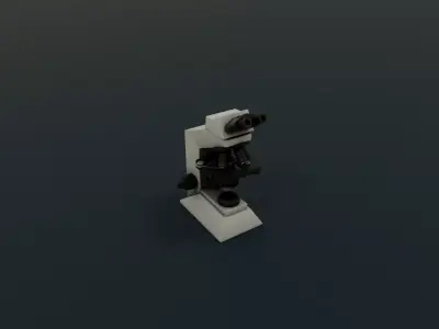 3D Microscope Model 3D model purchase