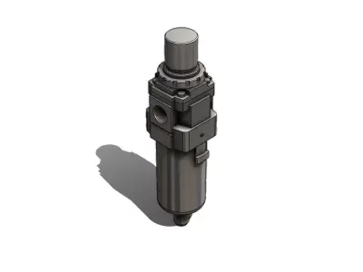 Filtro Regulador SMC AW40 04BDG B Regulator Filter 3D model