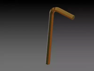 Allen key  Free 3D model
