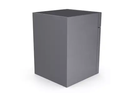Steel Safe - Small Low-poly 3D model