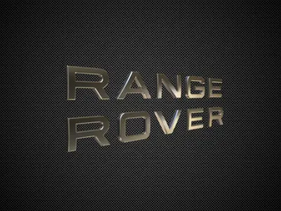 range rover logo 3D model