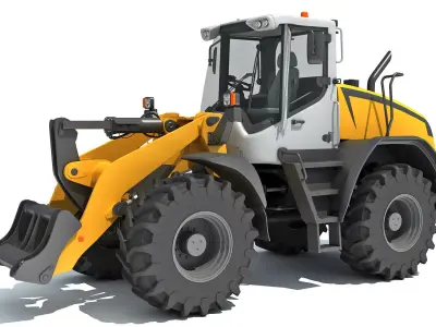  Wheel Loader 3D model