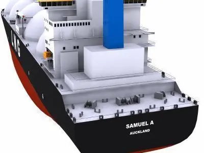 LNG Tanker - 01 - 3D model