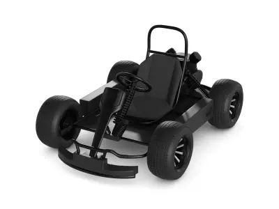 Off road Go Kart 3D model 3