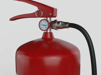 Fire Extinguisher 3D model 12