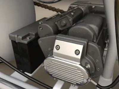 Chopper VS 3D model