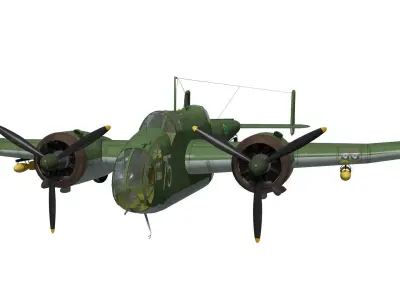 HandleyPage Hampden 3D model purchase