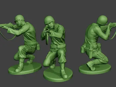 American soldiers ww2 A12 Pack 1