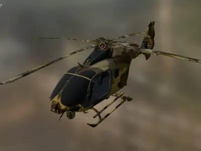 aircraft Low-poly 3D model by ndt5292