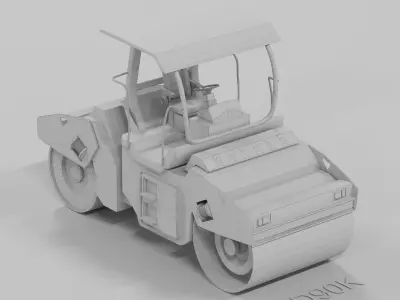 Hamm HD 90K Wirtgen Group 3D model