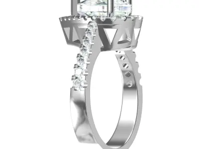 Wedding Ring  3D print model 317
