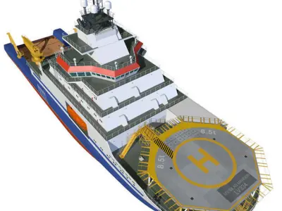 Icebreaker 3D model