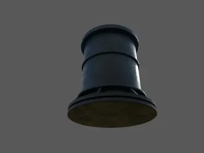 PipeWork  Plumbing Low-poly 3D model