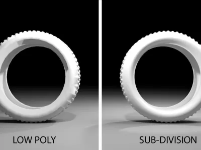 Tyre 8 3D model