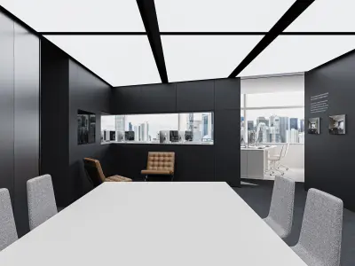 office interior 3D model 9