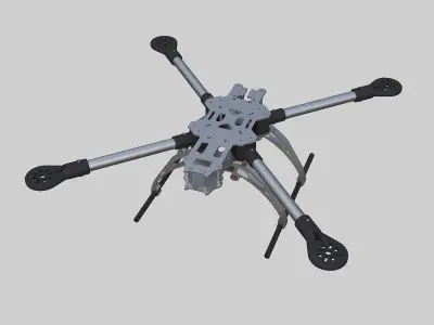 Drone Framework 3D model