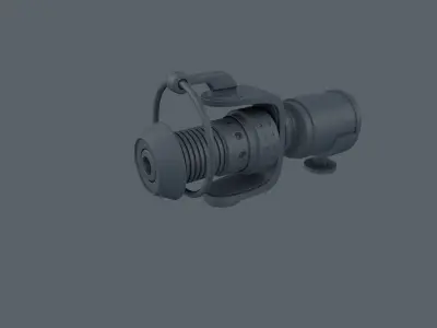 Space Gun 3D model purchase