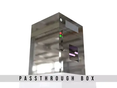 Passthrough Box 3D model