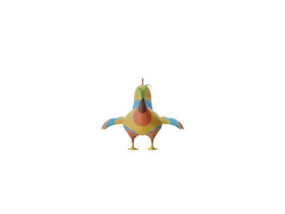 Rooster 3D Model 3D model