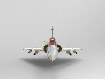dessault mirage 2000 1 3D model