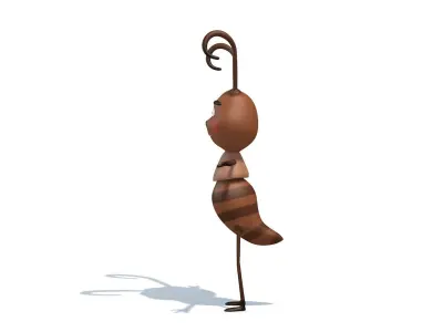 Cartoon Ant Low-poly 3D model purchase