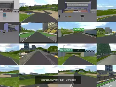 Racing LowPoly Pack