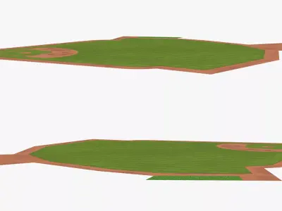 Baseball Diamond 3D model
