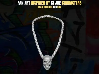 Torch Kit  GI Joe Fan Art for action figures 3D print model