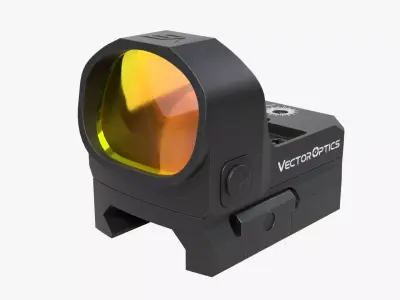 Vector Optics  red dot sight Low-poly 3D model