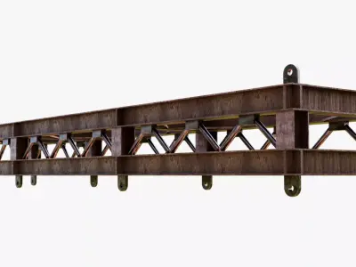 Industrial Lifting Metal Structure 3D model