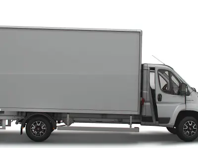 Fiat Ducato Box HQInterior 4300WB 2023 3D model