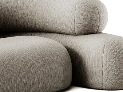 Adrenalina Nefelibata 2 1 Modular Sofa 3D model