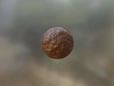 Realistic Meatball 3D Model Low-poly 3D model