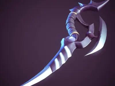 Blade Low-poly 3D model purchase