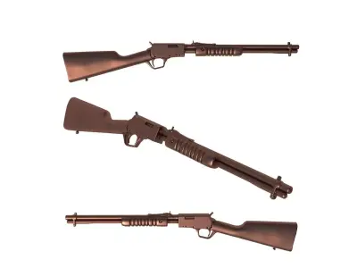 GALLERY  -  22 LR Matte Black 3D print model