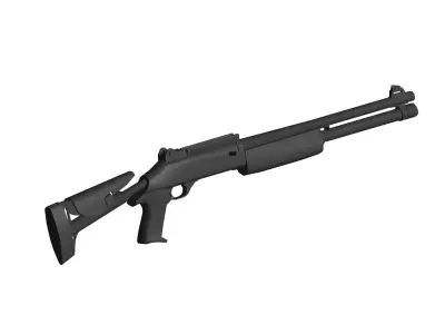 Benelli M4 automatic shotgun 3D model