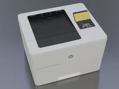 Hp photocopy machine  Free low-poly 3D model