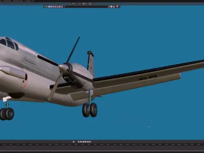 Breguet BR-1150 Atlantic Free 3D model