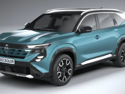 Renault Boreal 2026 3D model buy