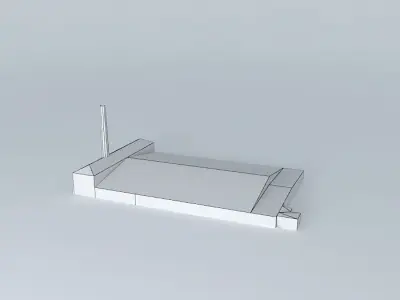 Riga Brivibas street 155 k 3 Free 3D model