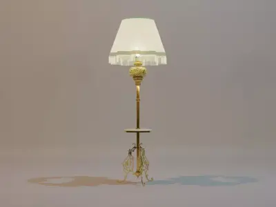 Antique lampshade 3D model