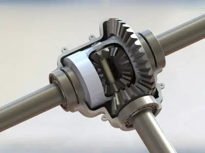Differential Gear 3D model