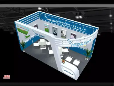 Exhibition - Area -3X6-3DMAX2009-20 3D model