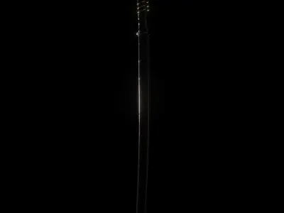 High Quality Katan Model with PBR Free low-poly 3D model