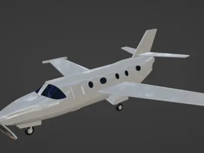 PRIVATE JET 3D model
