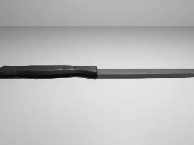 simple knife Free low-poly 3D model
