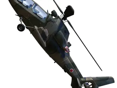 Kawasaki OH-1 Ninja 3D model